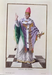 Papst Leo III. (795-816) aus 